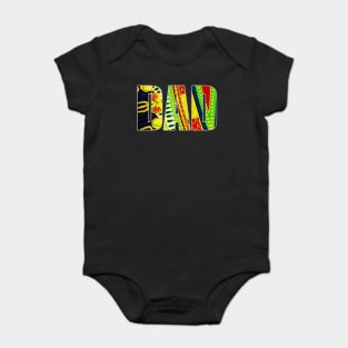 Black Dad Gifts Baby Bodysuit